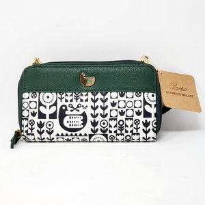 Buxton Nordic Flight Crossbody/Clutch